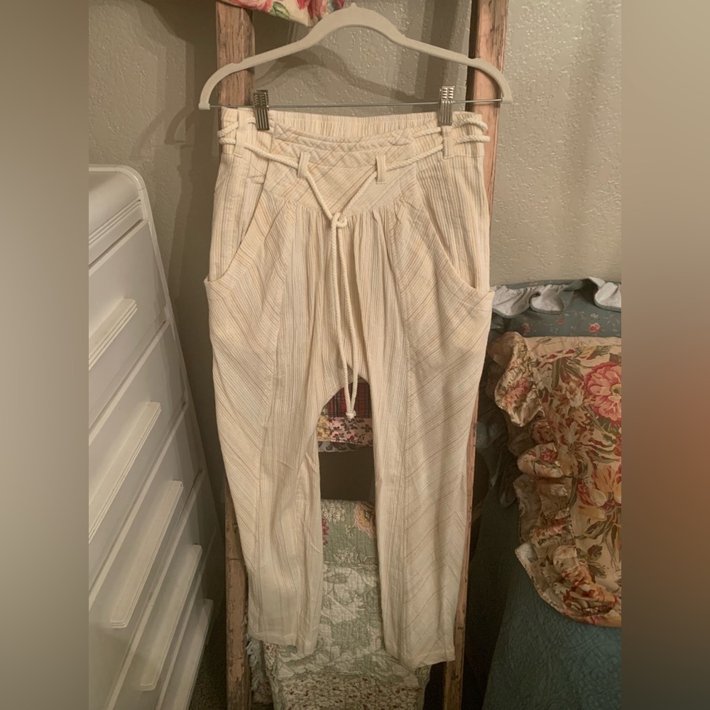 Free people drop crotch pants